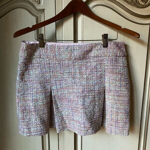 Express Pleated Mini Skirt Pink Size 6